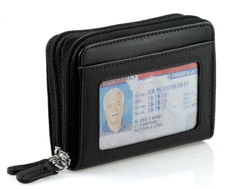 rfid 24 credit cards accordion|RFID Double Zip Accordion Credit Card Holder .